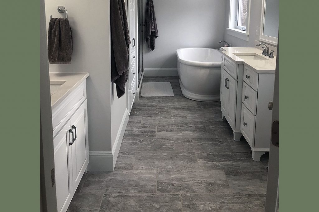 Georgia VT Separate Vanities in the Primary Bath