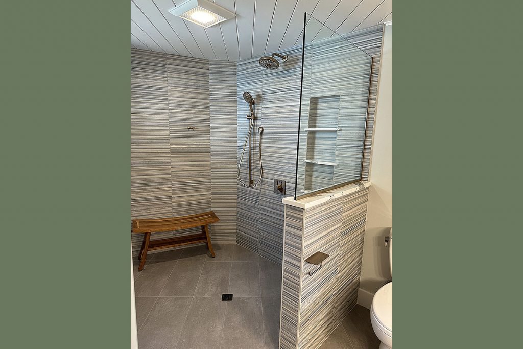 South Hero, VT accessible shower